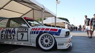 Original Bmw E30 M3 Dtm Johnny Cecotto Racecar At Goodwood Festival Of Speed 2025 Lovely Sounds