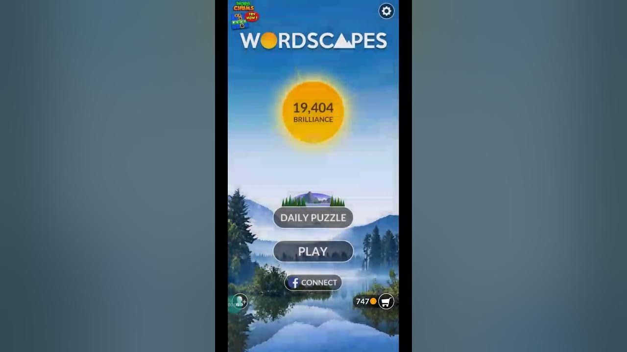 Wordscape daily puzzle YouTube