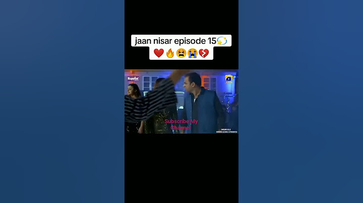 jaan nisaar #drama  # jaan nisaar episode 15 #
