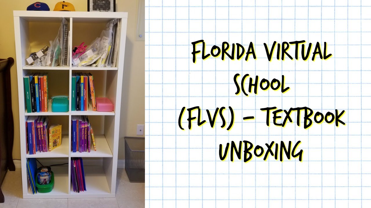 Homeschool: FLVS Textbook Unboxing (3rd Grade) 