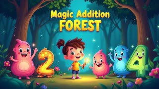 ✨Magic Addition Forest | Learn Addition with Talking Numbers | Tots Melody House