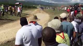 Rally Jamaica 2015. Doug Gore at Water Splash.