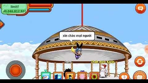 Tặng nick Ngọc Rồng Online Vip có bông tai