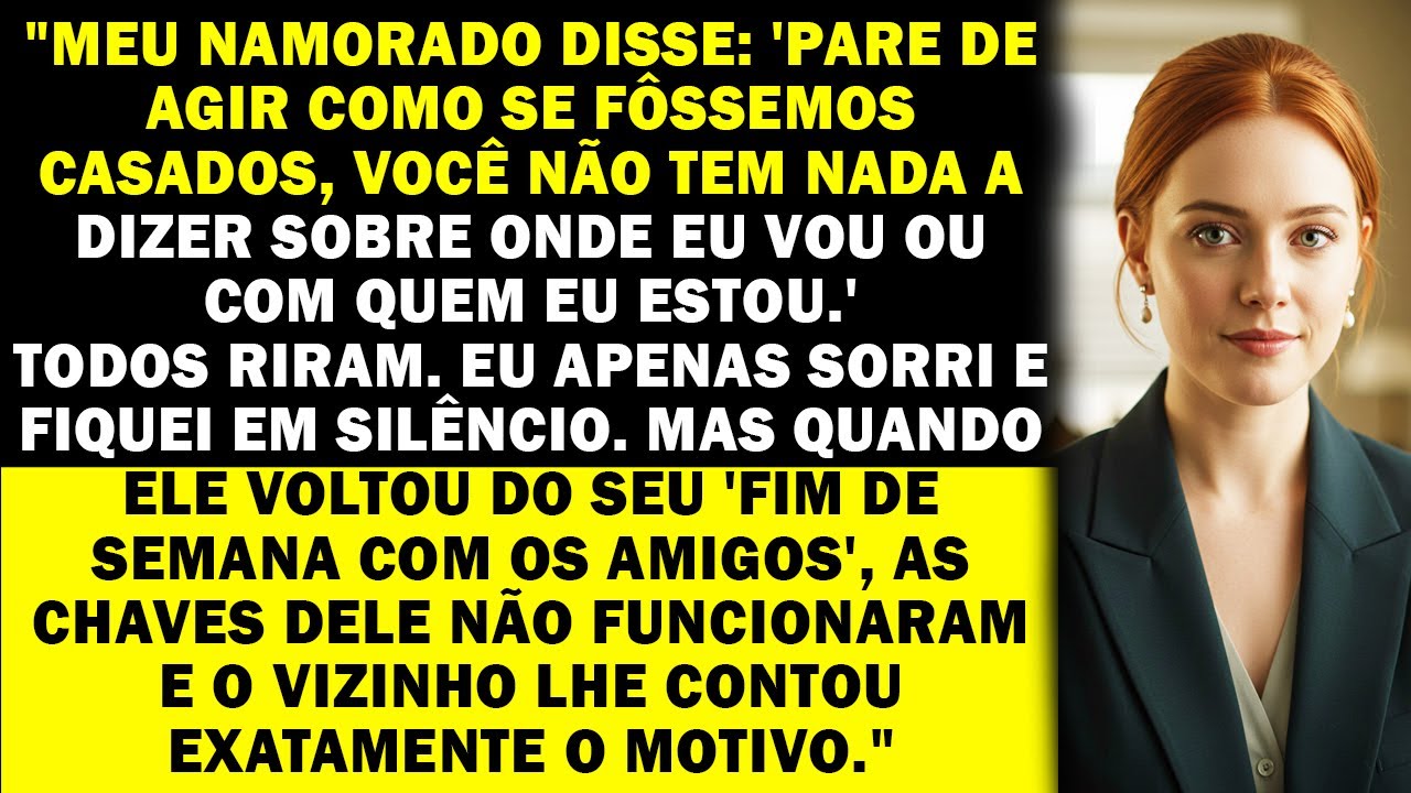 Meu namorado disse que podia ter qualquer mulher e me tratou como nada —até que o destino o destruiu