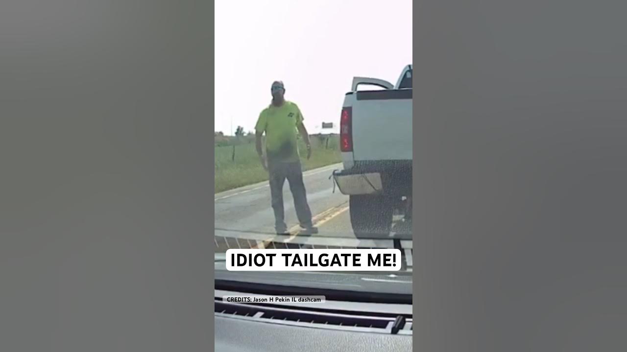 DRIVER TAILGATE ME IN A 45MPH ZONE! YouTube
