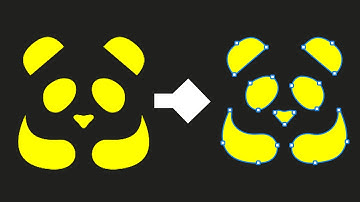 Convert Raster to Vector with One Click - Photoshop Tutorial