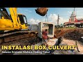 Pemasangan Box Culvert Raksasa Mutiara Gading Timur Memasuki Jalur Tikungan #kdm