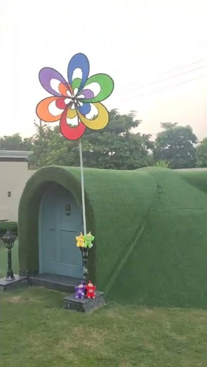 Our real teletubbies house #ceebies #teletubbies #cartoon