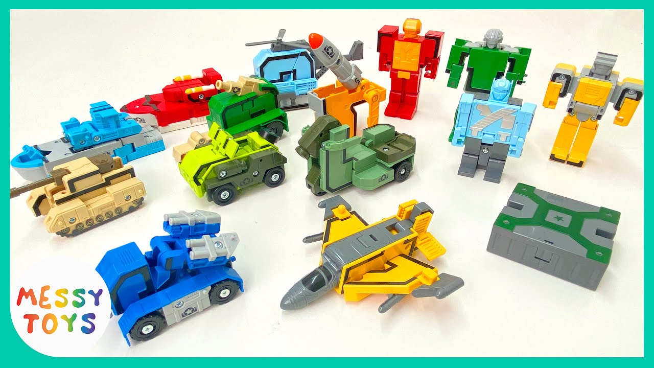 Found new toys in the Garden! Number and Symbol Transformers!