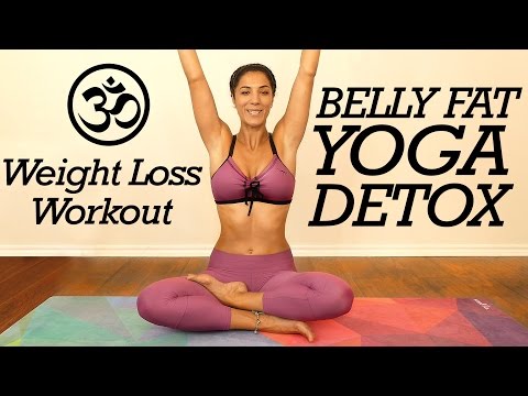 Gentle Yoga For Belly Fat, Digestion & Detox, Core Strength, 20 Minute Flow For Beginners At Home