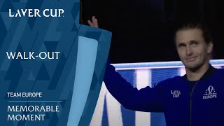 Team Europe Walk-Out | Laver Cup 2025 @LaverCup
