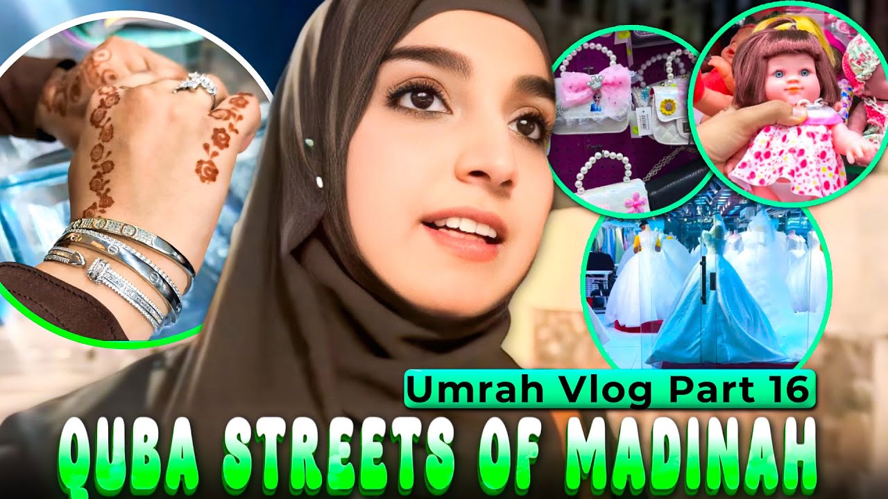 Umrah Vlog 16| Quba Streets Of Madinah 😍| Chal chal k Hua Buraaa Haaaal🥲| HKR VLog❤️