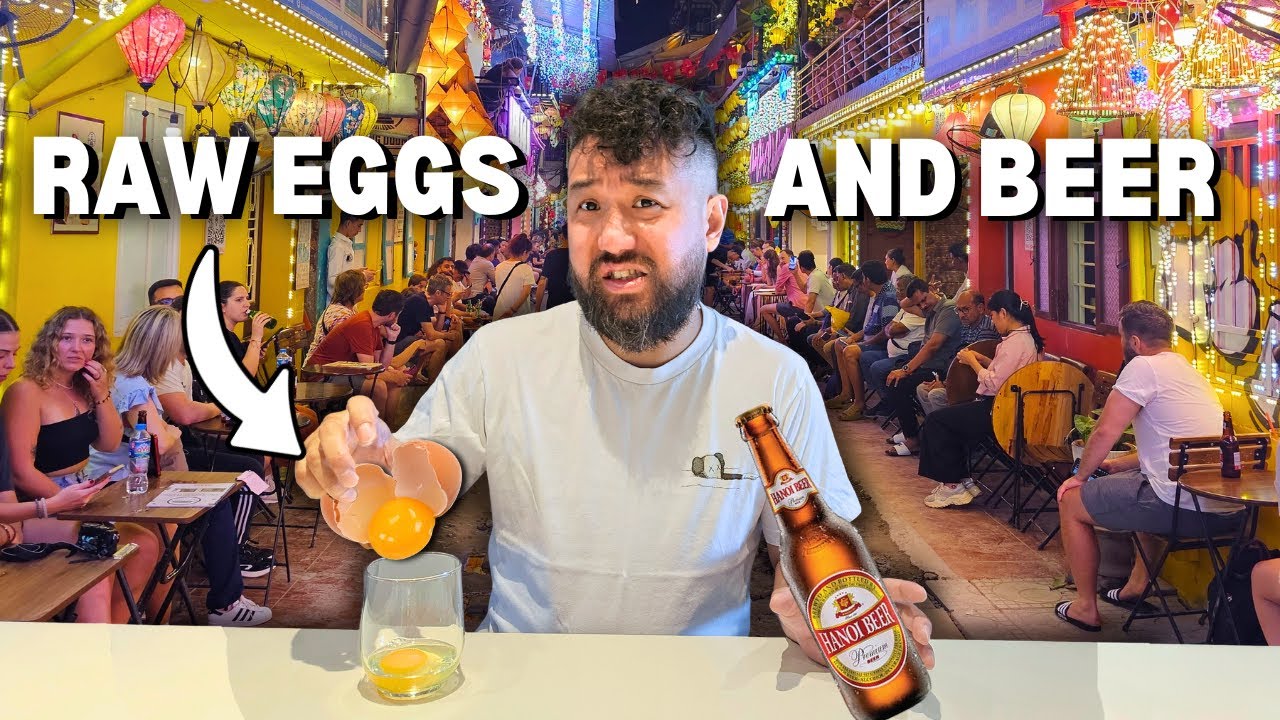 I Tried the MOST UNIQUE Beer in Hanoi!