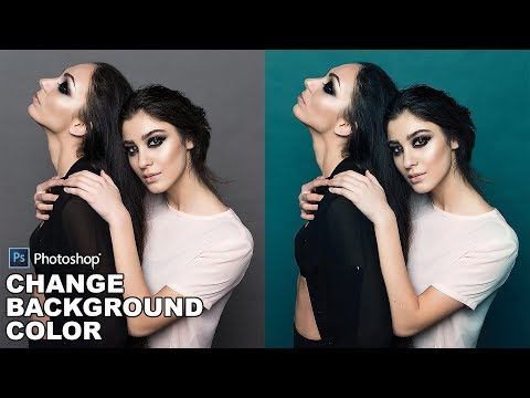 How to Change Portrait Background Using Color Lookup Adjustment in Photoshop