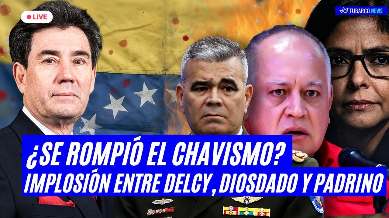 ¿Implosión en el chavismo? División entre Delcy Rodríguez, Diosdado Cabello y Padrino López