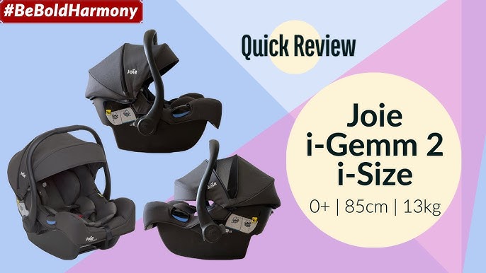 joie - Babyschale i-Gemm 2 i-Size ab Geburt - 13 kg (40 cm - 85 cm