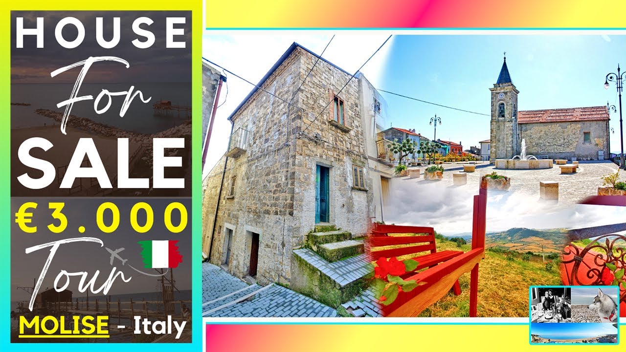 Cheap Stone House for Sale in Italy 🇮🇹 | Rustic Home Near the Sea | Molise Real Estate Bargain
