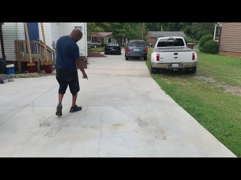 Greensboro man pays thousands for faulty concrete job