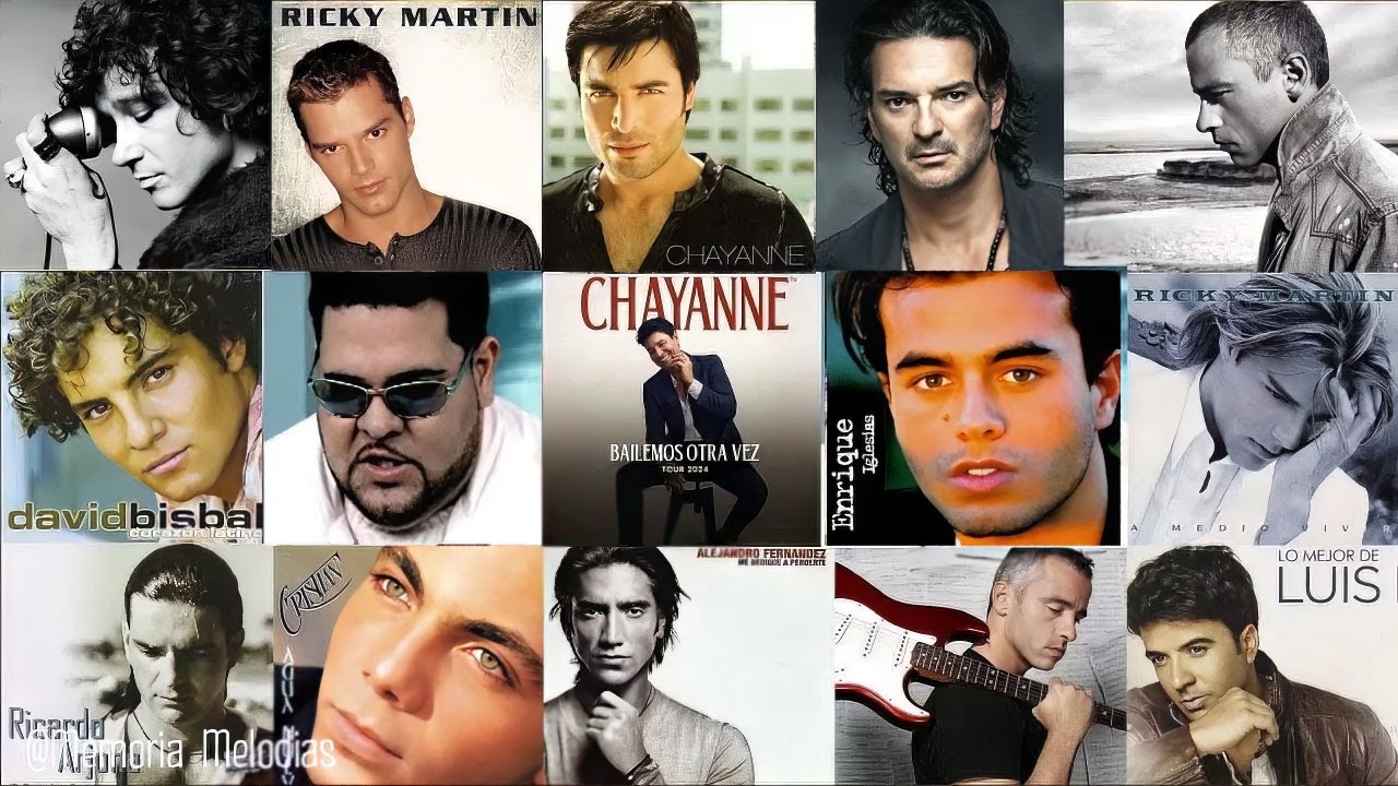 Eros Ramazzotti, Ricardo Arjona, Chayanne, Alejandro Fernandez, Juanes, Ricky Martin, ...