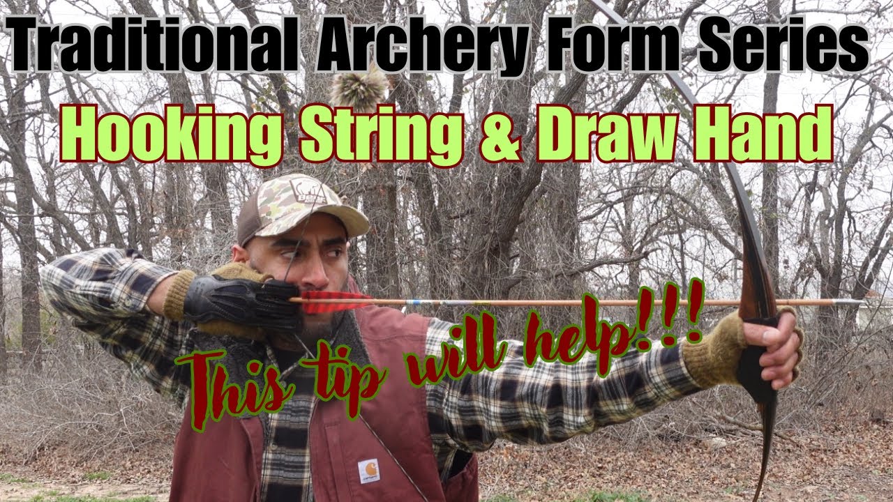 Archery Form Series: “Hooking String and Draw Hand” - YouTube