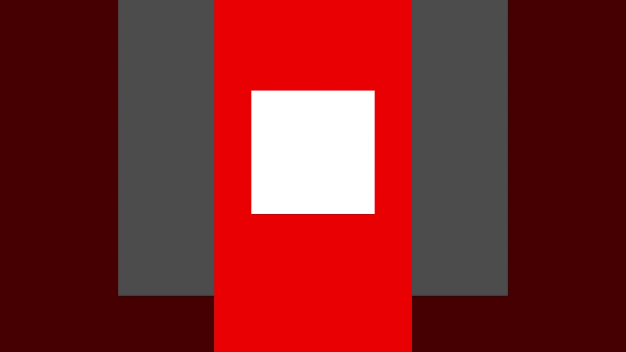 White Square Red Background Down To Up 