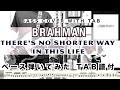 BRAHMAN - THERE'S NO SHORTER WAY IN THIS LIFE 弾いてみた(BASS COVER with TAB)