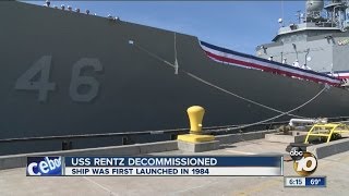 USS Rentz decommissioned after 30 Years