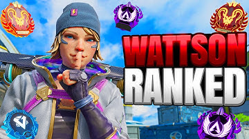 High Level Ranked Wattson Gameplay - Apex Legends (No Commentary)