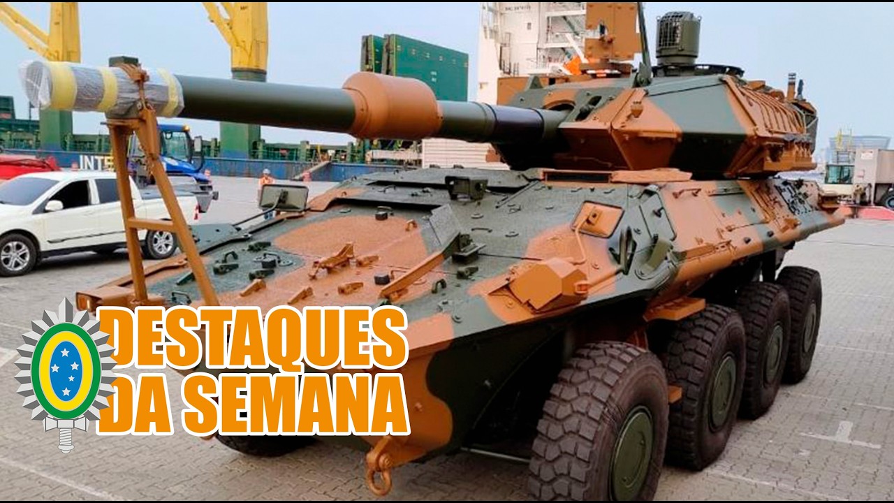 Paraquedistas realizam cursos avançados nos EUA | Brasil recebe segunda unidade da viatura Centauro