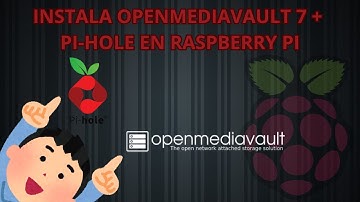 Instala servidor NAS openmediavault 7 + pi hole en raspberry pi