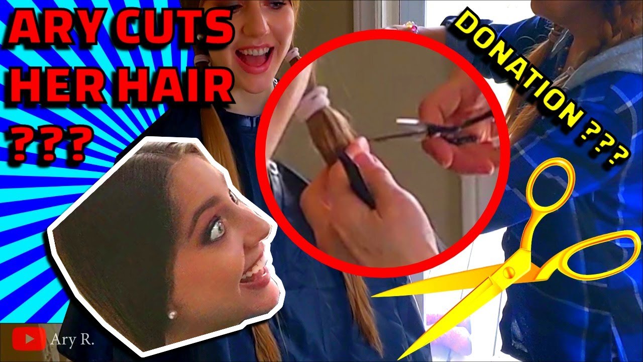 ARY DONATES HER HAIR??? (Again???) | (Quarantine Haircut???)