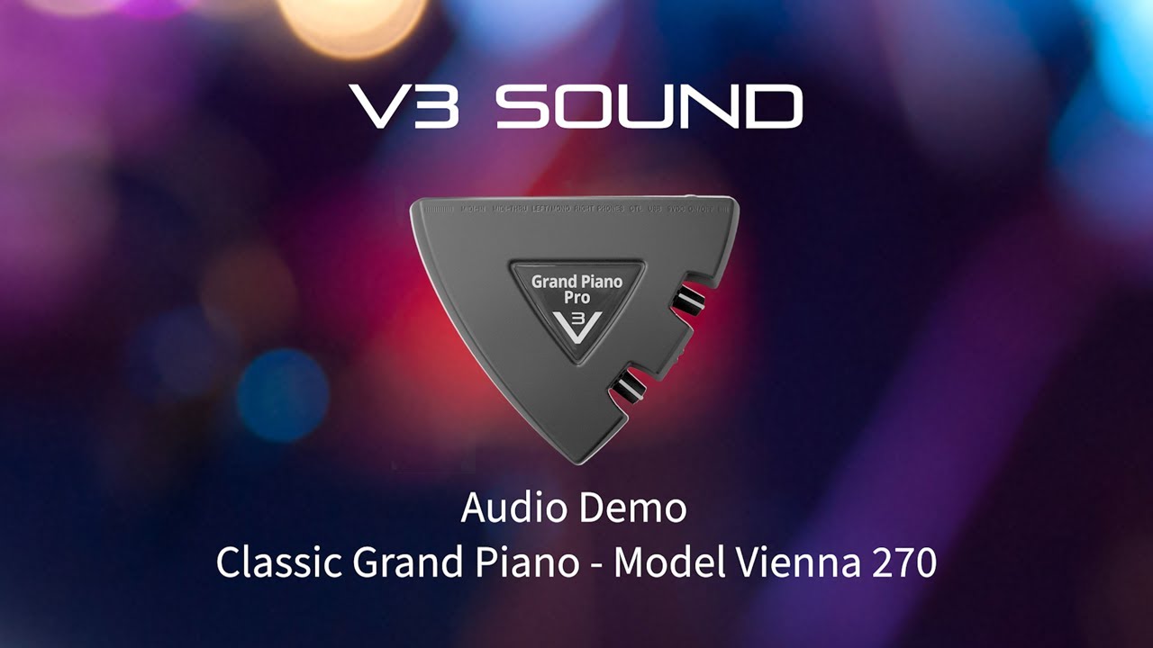 V3 SOUND - Audio Demo - Grand Piano Pro