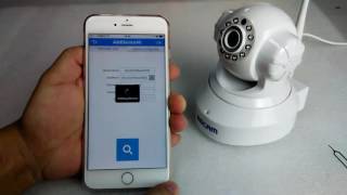 ESCAM QF001 Mini wifi IP camera App Operation Initial Setup / Configuration screenshot 5