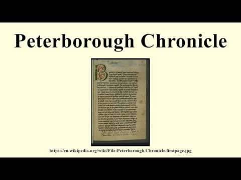 Peterborough Chronicle