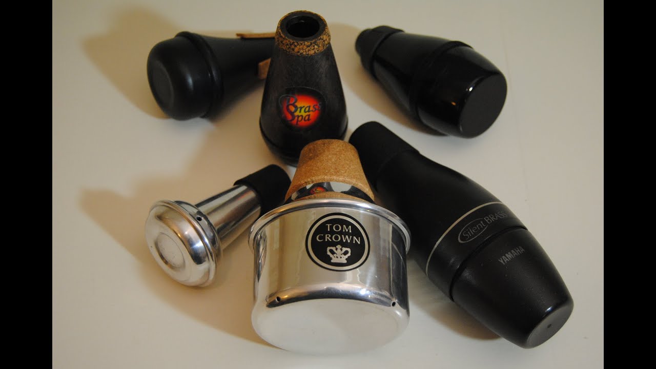 Comparison 6 Trumpet Practice Mutes (Silent Mutes) YouTube