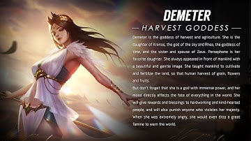 Harvest Goddess · Demeter - THE CLASSIC 5v5 MOBA ON MOBILE【Legend of Ace】