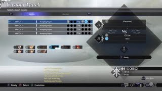 [DISSIDIA FINAL FANTASY NT] First tournament match! (Noctis Crystal A)