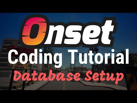 Onset Coding Tutorial: Database Setup