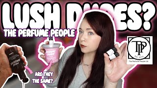 LUSH DUPES?! | THE PERFUME PEOPLE | The Best Dupes?