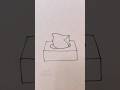 Simple Tissue box Drawing #shorts #shortvideo #shortsfeed #trending #youtubeshorts #art #viral