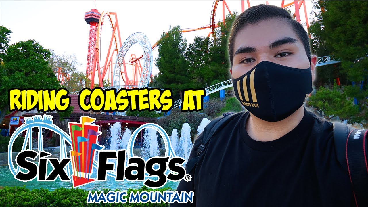 SIX FLAGS MAGIC MOUNTAIN OPENING DAY (Pass Member Preview) 🎢 | Riding ...