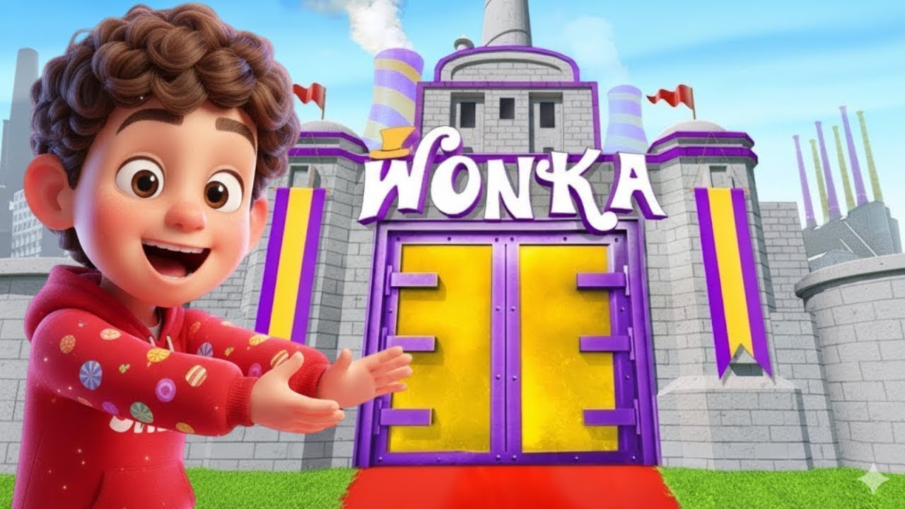 Building Willy Wonka's Chocolate Factory IRL - YouTube