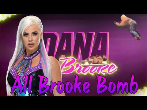 Dana Brooke - All Brooke Bomb (Diving Senton Bomb) 