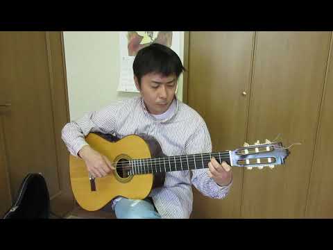 美川憲一「柳ケ瀬ブルース」をクラシックギターで弾いてみた