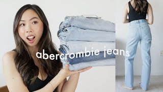 ABERCROMBIE JEANS TRY-ON &amp; REVIEW | worth the hype?