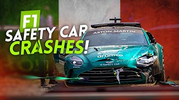 F1 safety car CRASHES at the ITALIAN GP!