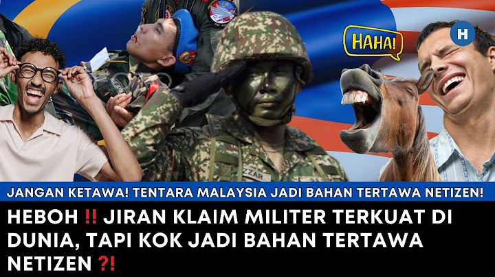 HEBOH! JIRAN KLAIM MILITER TERKUAT DI DUNIA, TAPI KOK JADI BAHAN TERTAWA NETIZEN?!