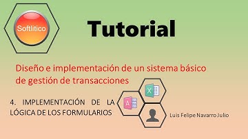 04  Lógica de los formularios parte1 - VBA Excel - Access