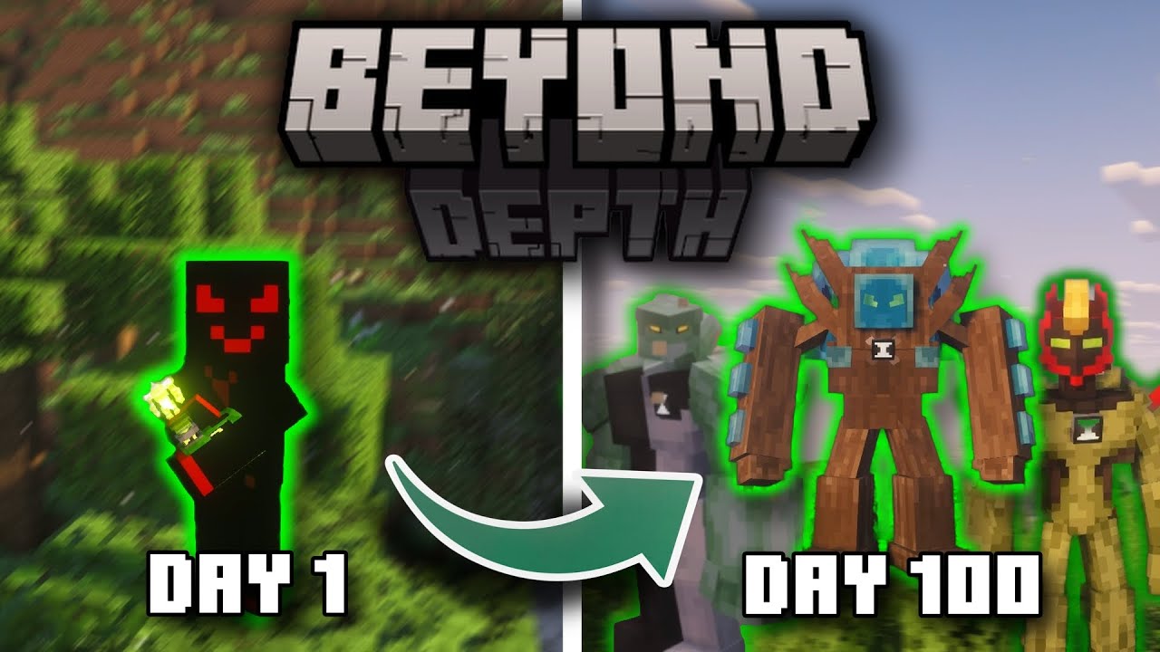I SURVIVED HARDCORE BEYOND DEPTH AS BEN 10