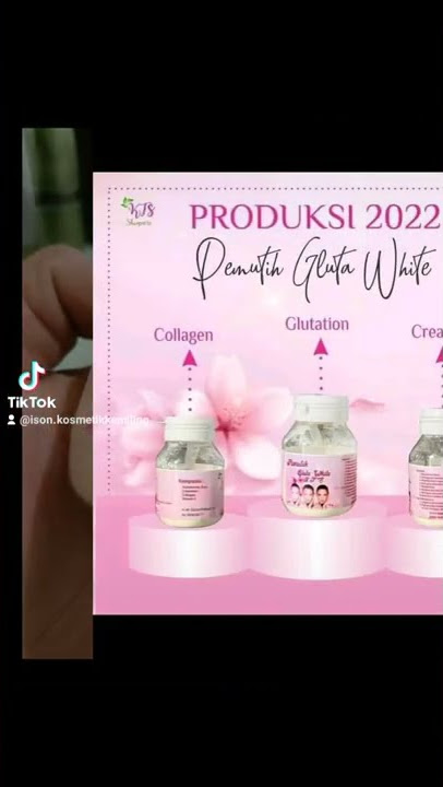 susu pemutih glutha White kfs isi 50gr bpom halal diminum atau di emut juga bisa wa 082376161479